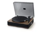 Muse Turntable Stereo System with Bluetooth Out   MT-107 BTO   2×5 W   Bluetooth   Black/Brown