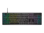 Corsair K55 CORE RGB   Gaming keyboard   Wired   NA   Black   USB 2.0 Type-A