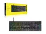 Corsair K55 CORE RGB   Gaming keyboard   Wired   NA   Black   USB 2.0 Type-A
