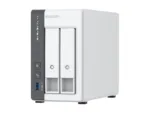 QNAP 2-bay 2.5 GbE NAS with Integrated NPU   TS-216G   ARM 4-core   Cortex-A55   Processor frequency 2.0 GHz   4 GB