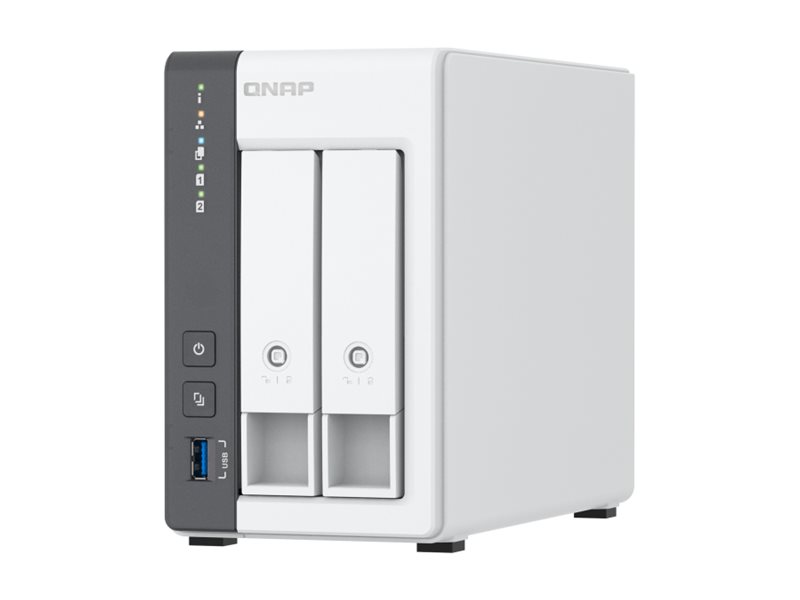 431089-ts-216g-4711103085066-0.webp QNAP 2-bay 2.5 GbE NAS with Integrated NPU TS-216G ARM 4-core Cortex-A55 Processor frequency 2.0 GHz 4 GB