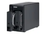 QNAP 2 Bay USB Type-C Direct Attached Storage with Hardware RAID   TR-002   Micro   6 GB   Black
