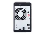 QNAP 2 Bay USB Type-C Direct Attached Storage with Hardware RAID   TR-002   Micro   6 GB   Black