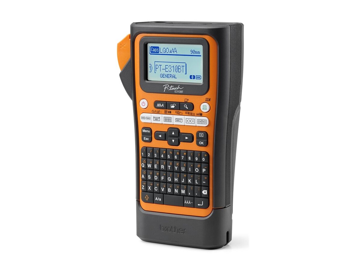 432946-pte310btvpql1-4977766834049-0.webp Brother PT-E310BTVP Pro Thermal Label Printer Orange/Black
