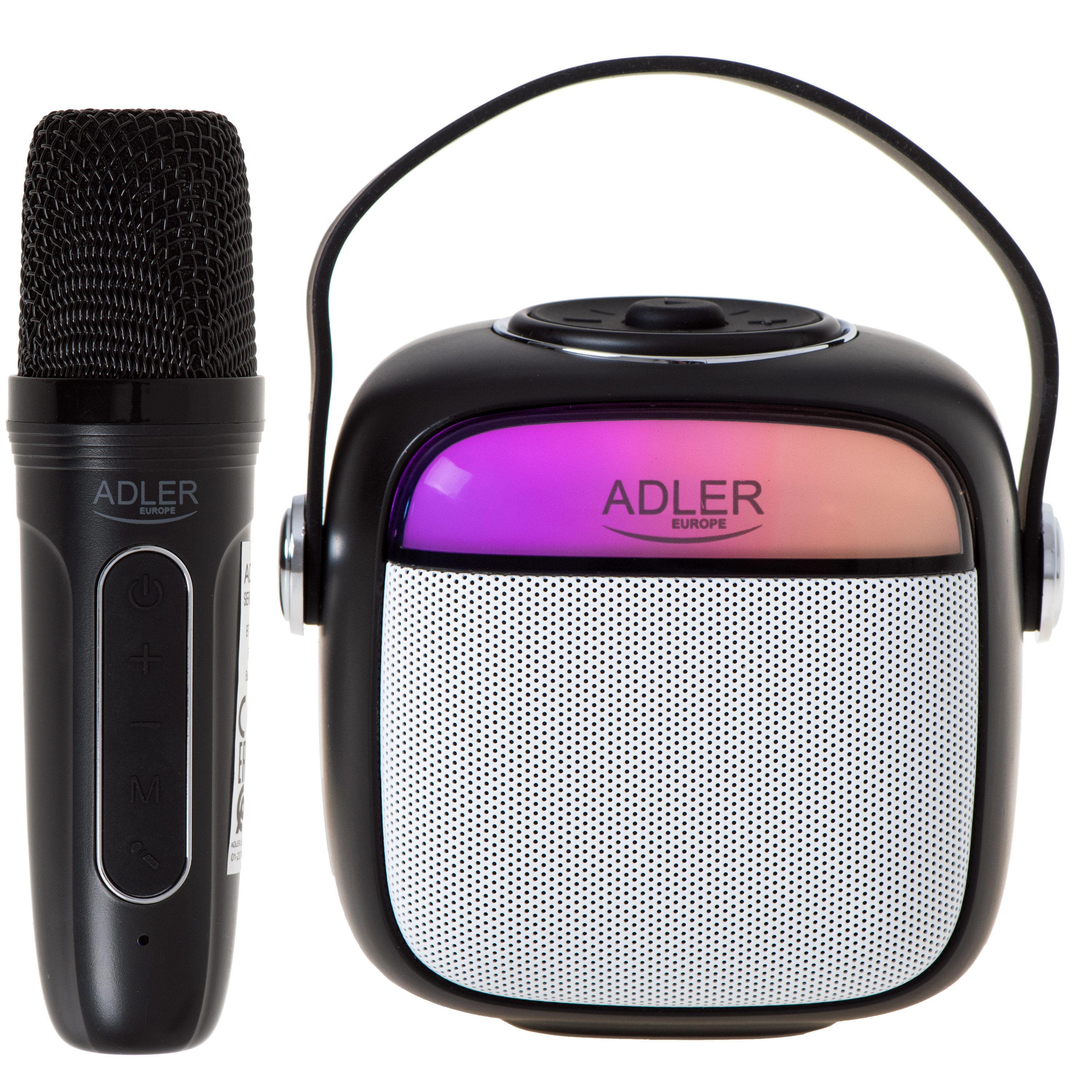 434501-ad-1199b-5905575902429-0.webp Adler Karaoke Speaker With Microphone AD 1199B Bluetooth Black Portable Wireless connection