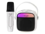 Adler Karaoke Speaker With Microphone   AD 1199W   Bluetooth   White   Portable   Wireless connection