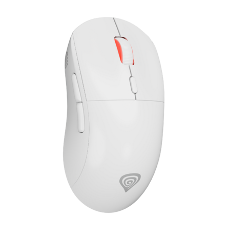 Genesis Zircon XIII Custom   Gaming Mouse   Wireless   2.4 GHz, USB   White