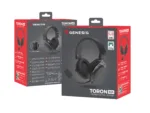 Genesis   Gaming Headset   Toron 301   Wired   Over-Ear   Microphone   Black
