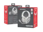 Genesis   Gaming Headset   Toron 301   Wired   Over-Ear   Microphone   White