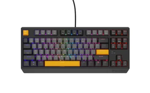 Genesis   THOR 230 TKL   Mechanical Gaming Keyboard   Wired   US   Anchor Gray Negative   USB-A   Outemu Red