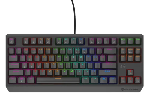 Genesis THOR 230   Mechanical Gaming Keyboard   Wired   US   Black   USB Type-A   Outemu Red