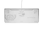 Genesis   THOR 230   Mechanical Gaming Keyboard   Wired   US   White   USB-A   Outemu Brown