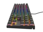 Genesis   THOR 303   Mechanical Gaming Keyboard   Wired   US   Black   USB-A   Outemu Peach Silent