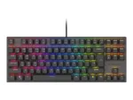 Genesis   THOR 303   Mechanical Gaming Keyboard   Wired   US   Black   USB-A   Outemu Peach Silent