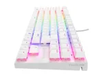 Genesis   THOR 303   Mechanical Gaming Keyboard   Wired   US   White   USB-A   Outemu Peach Silent