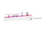 Genesis   THOR 303   Mechanical Gaming Keyboard   Wired   US   White   USB-A   Outemu Peach Silent