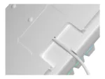 Genesis   THOR 303   Mechanical Gaming Keyboard   Wired   US   White   USB-A   Outemu Peach Silent