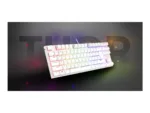 Genesis   THOR 303   Mechanical Gaming Keyboard   Wired   US   White   USB-A   Outemu Peach Silent
