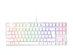 Genesis   THOR 303   Mechanical Gaming Keyboard   Wired   US   White   USB-A   Outemu Peach Silent