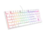 Genesis   THOR 303   Mechanical Gaming Keyboard   Wired   US   White   USB-A   Outemu Peach Silent