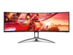 AOC   Gaming Monitor   AG493UCX2   49 ”   VA   DQHD   32:9   165 Hz   1 ms   5120 x 1440 pixels   550 cd/m²   HDMI ports quantity 3   Black   Warranty 36 month(s)