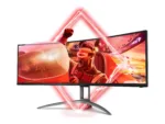 AOC   Gaming Monitor   AG493UCX2   49 ”   VA   DQHD   32:9   165 Hz   1 ms   5120 x 1440 pixels   550 cd/m²   HDMI ports quantity 3   Black   Warranty 36 month(s)