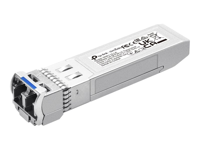436975-sm6110-lr-8885020622355-0.webp Omada 25GBase-LR SFP28 LC Transceiver SM6110-LR Duplex LC/UPC