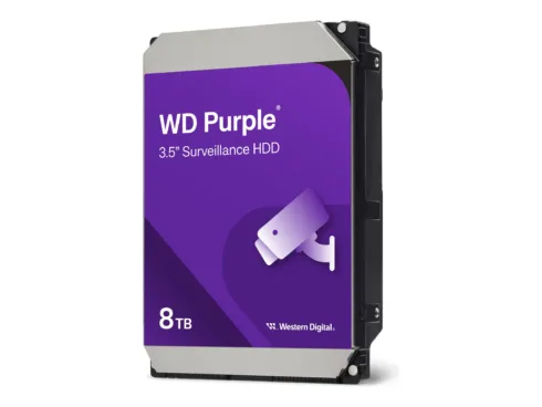 Western Digital Purple Surveillance HDD 8000 GB su 5640 RPM greičiu