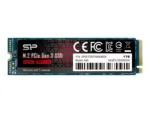 Silicon Power SSD   P34A80   1000 GB   Solid-state drive interface PCIe Gen3x4   Read speed 3400 MB/s   Write speed 3000 MB/s