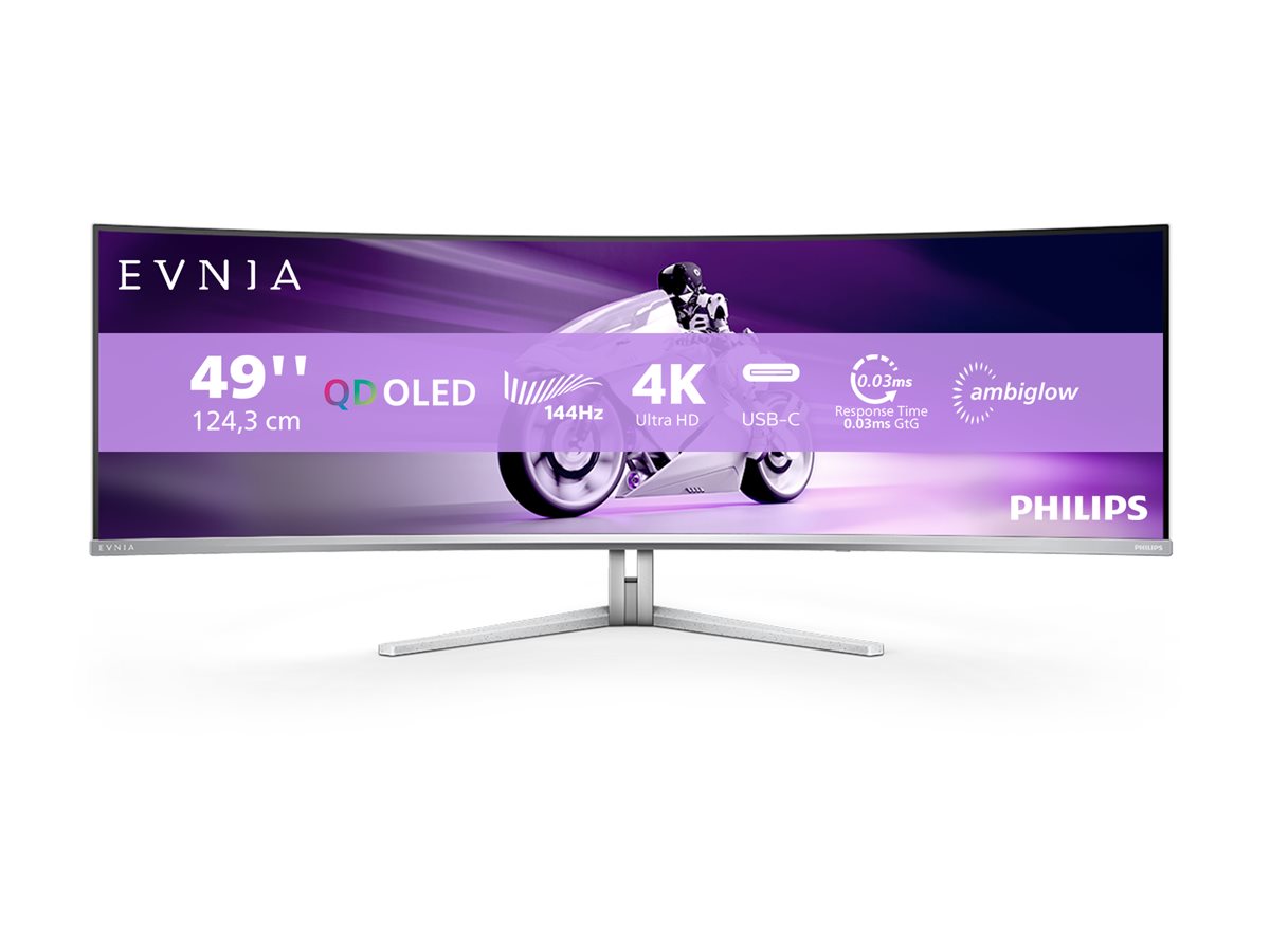 438313-49m2c8900l-00-8712581803926-0.webp Philips 49M2C8900L/00 49 ” OLED 32:9 144 Hz 0.03 ms 5120 x 1440 pixels HDMI ports quantity 2 Warranty 24 month(s)