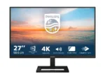 Philips   27E1N1800AE/00   27 ”   IPS   16:9   60 Hz   4 ms   3840 x 2160 pixels   HDMI ports quantity 2   Black