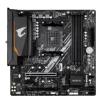 Gigabyte B550M AORUS ELITE AXG13   Processor family AMD   Processor socket AM4   DDR4   Number of SATA connectors 4