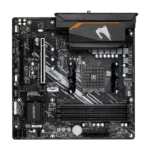 Gigabyte B550M AORUS ELITE AXG13   Processor family AMD   Processor socket AM4   DDR4   Number of SATA connectors 4