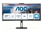 AOC   CU34V5CW/BK   34 ”   VA   21:9   100 Hz   4 ms   3440 x 1440 pixels   HDMI ports quantity 1