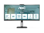 AOC   CU34V5CW/BK   34 ”   VA   21:9   100 Hz   4 ms   3440 x 1440 pixels   HDMI ports quantity 1