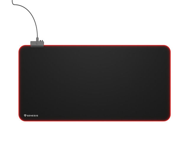 438403-npg-2110-5901969443837-0.webp Genesis Mouse Pad Boron 500 XXL RGB Mouse pad 400 x 800 x 4 mm Black