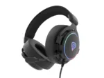 Genesis   Gaming Headset   Neon 764   Wired   Over-Ear   Microphone   Black