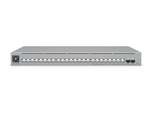 Ubiquiti Switch   USW-Pro-Max-24-PoE   Managed L3   Rackmountable   SFP+ ports quantity 2   Power over Ethernet (PoE) ports quantity 24   PoE+ ports quantity 8 + 16 PoE++   Power supply type AC/DC, internal, 450W