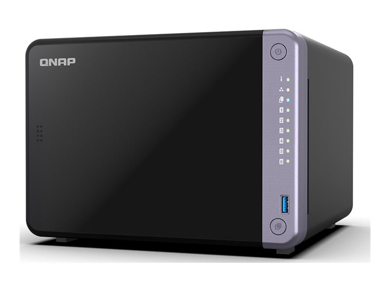 440104-ts-632x-4g-4711103085196-0.webp QNAP Cost-effective 6-bay 10GbE NAS TS-632X-4G Alpine AL524 Processor frequency 2 GHz 4 GB DDR4 SODIMM 120W adapter (12VDC), 100-240VAC
