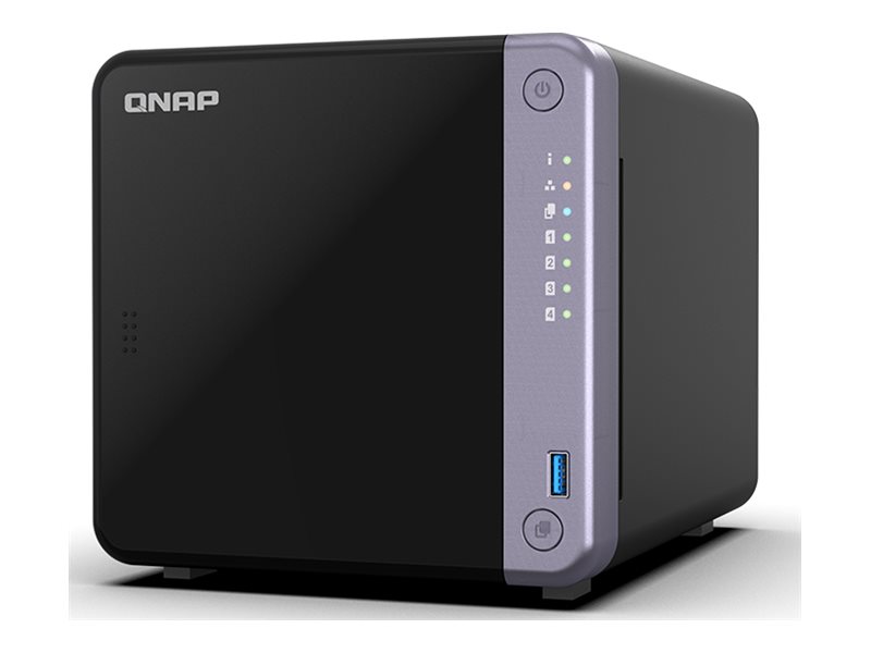 440106-ts-432x-4g-4711103085202-0.webp QNAP Cost-effective 4-bay 10GbE NAS TS-432X-4G Alpine AL524 Processor frequency 2 GHz 4 GB DDR4 SODIMM 90W adapter (12VDC), 100-240VAC