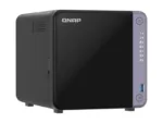 QNAP Cost-effective 4-bay 10GbE NAS   TS-432X-4G   Alpine   AL524   Processor frequency 2 GHz   4 GB   DDR4 SODIMM   90W adapter (12VDC), 100-240VAC