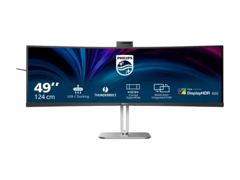 Philips   49B2U6903CH/00   49 ”   VA   Dual QHD   32:9   100 Hz   4 ms   5120 x 1440 pixels   450 cd/m²   HDMI ports quantity 2
