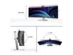 Philips   49B2U6903CH/00   49 ”   VA   Dual QHD   32:9   100 Hz   4 ms   5120 x 1440 pixels   450 cd/m²   HDMI ports quantity 2