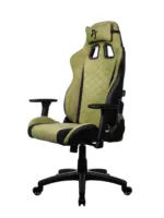 Arozzi Soft Fabric   Gaming Chair   Avanti SoftFabric   Moss Green