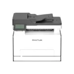 Pantum CM2100ADW spausdintuvo šoninis vaizdas su Wi-Fi moduliu