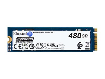 441633-sedc2000bm8-480g-740617345209-0.webp Kingston SSD DC2000B 480 GB SSD form factor M.2 2280 Solid-state drive interface PCIe NVMe Gen 4.0 (x4) Read speed 7000 MB/s Write speed 800 MB/s
