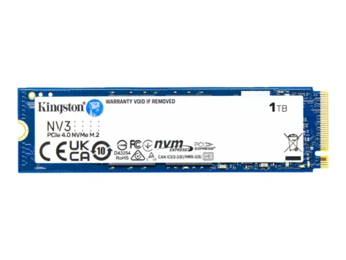 Kingston NV3 1000 GB SSD su PCIe NVMe Gen 4.0 sąsaja