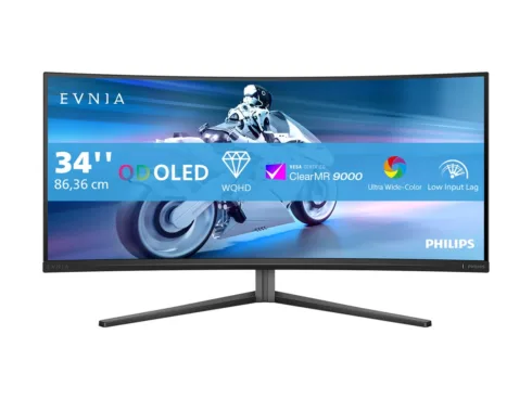 Philips   34M2C6500/00 Evnia 6000   34 ”   LED   WQHD   21:9   175 Hz   0.03 ms   3440 x 1440 pixels   HDMI ports quantity 2
