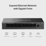 Mercusys 8-Port Gigabit Desktop Switch   MS108GS   Unmanaged   Desktop   Gigabit Ethernet (copper) ports quantity 8