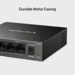 Mercusys 5-Port Gigabit Desktop Switch   MS105GS   Unmanaged   Desktop   Gigabit Ethernet (copper) ports quantity 5